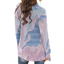 Load image into Gallery viewer, All-Over Print Women&#39;s Cardigan With Long Sleeve 199
