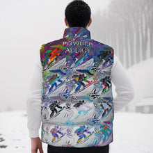 Load image into Gallery viewer, All-Over Print Unisex Down Vest powder addict
