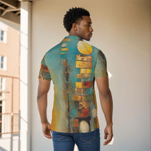 Load image into Gallery viewer, All-Over Print Men&#39;s Shirt multicolored abstract J 52
