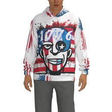 Load image into Gallery viewer, All-Over Print Unisex Pullover Hoodie | 310GSM Cotton 1776 American themed
