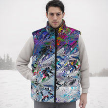 Load image into Gallery viewer, All-Over Print Unisex Down Vest powder addict
