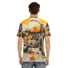 Load image into Gallery viewer, Men&#39;s Short Sleeve T-shirt With Button Closures #y179
