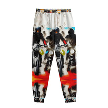 Load image into Gallery viewer, Moto1a Jaxs All-Over Print Men&#39;s Sweatpants With Waistband224 motorcycle print
