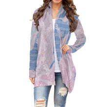 Load image into Gallery viewer, All-Over Print Women&#39;s Cardigan With Long Sleeve 199
