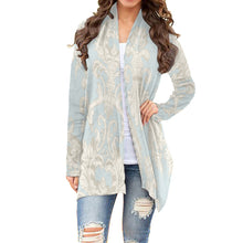 Load image into Gallery viewer, All-Over Print Women&#39;s Cardigan With Long Sleeve 195
