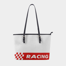 Load image into Gallery viewer, Women&#39;s Tote Bag | PU 307 racing print
