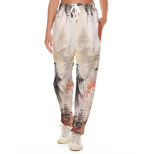 Load image into Gallery viewer, All-Over Print Women&#39;s Casual Pants 240 Asian print
