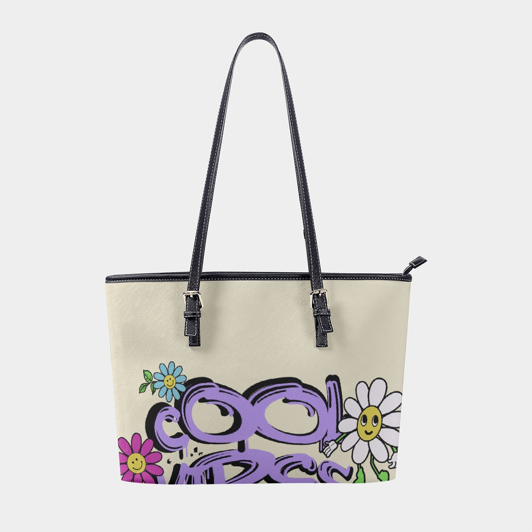 Women's Tote Bag | PU 319. Good vibes  print.