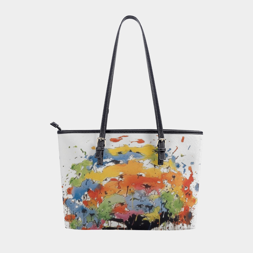 Women's Tote Bag | PU 323 abstract tree print