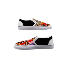 Load image into Gallery viewer, Men&#39;s Slip On Sneakers jaxs4 skull print
