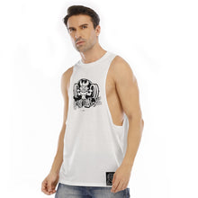 Load image into Gallery viewer, All-Over Print Men&#39;s O-neck Long Tank Top lion Podcaster
