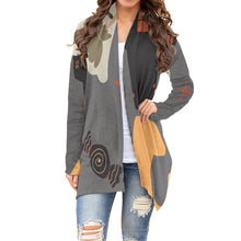 Load image into Gallery viewer, All-Over Print Women&#39;s Cardigan With Long Sleeve 194
