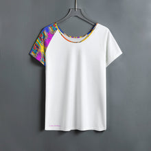 Load image into Gallery viewer, All-Over Print Women&#39;s Round Neck T-shirt With Raglan 222 Sleeve
