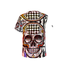 Load image into Gallery viewer, All-Over Print Men&#39;s O-Neck Sports T-Shirt jaxs9 skulls print
