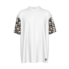 Load image into Gallery viewer, All-Over Print Men&#39;s Imitation Silk Short-Sleeved Shirt jaxs11 skull print
