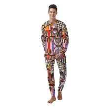 Load image into Gallery viewer, All-Over Print Men&#39;s Pajamas jaxs7 skull print
