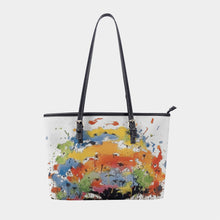 Load image into Gallery viewer, Women&#39;s Tote Bag | PU 323 abstract tree print
