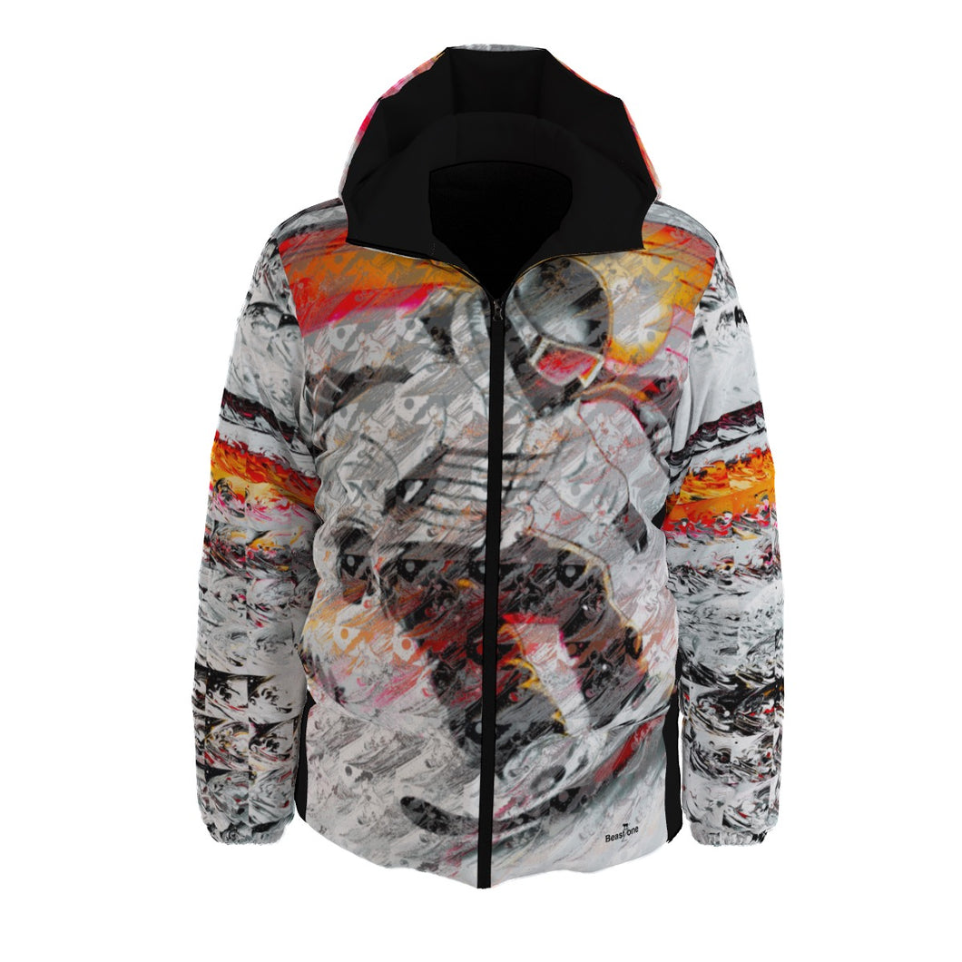 All-Over Print Unisex Down Jacket powder addict