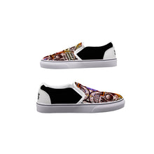 Load image into Gallery viewer, Men&#39;s Slip On Sneakers jaxs4 skull print
