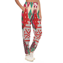 Load image into Gallery viewer, All-Over Print Women&#39;s Casual Pants 244 Christmas print
