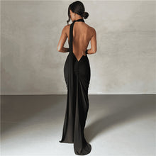 Load image into Gallery viewer, Summer Women Clothing Sexy Backless Halter Sheath Slim Fit Evening Dress Dress for Women
