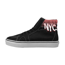 Load image into Gallery viewer, CITYBOY NYC Print Men&#39;s High Top Skateboarding Shoes (Model E001-1)
